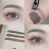 Tinte natural para cejas para una belleza a prueba de manchas con cepillo flexible fácil de dibujar