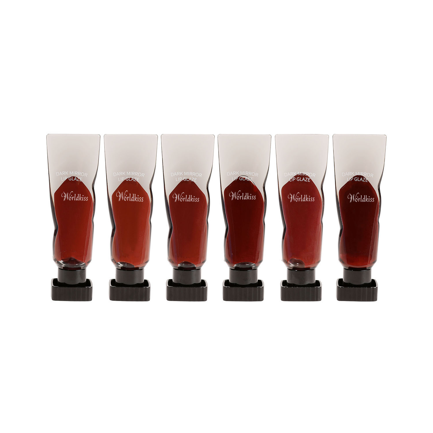 Cosméticos hidratantes duraderos del brillo de labios del espejo de la aguamarina de la etiqueta privada sin tirar seco