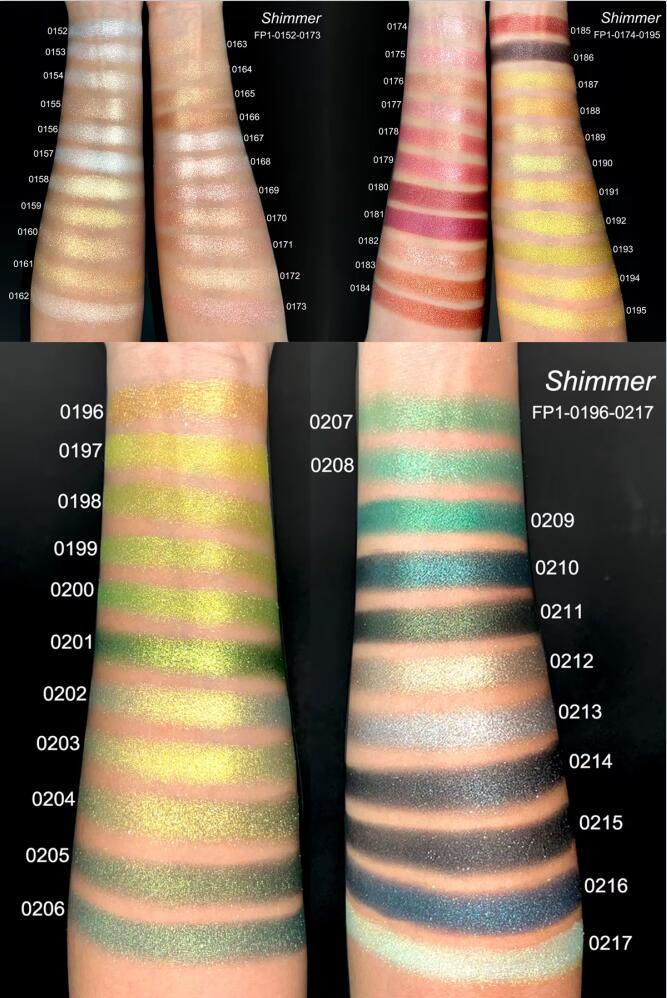 Sombra de ojos individual Vegan Pink Shimmer (7) 