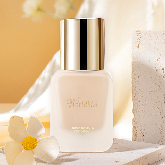 Crema ligera para base de control de aceite | Cobertura total y maquillaje hidratante de larga duración.