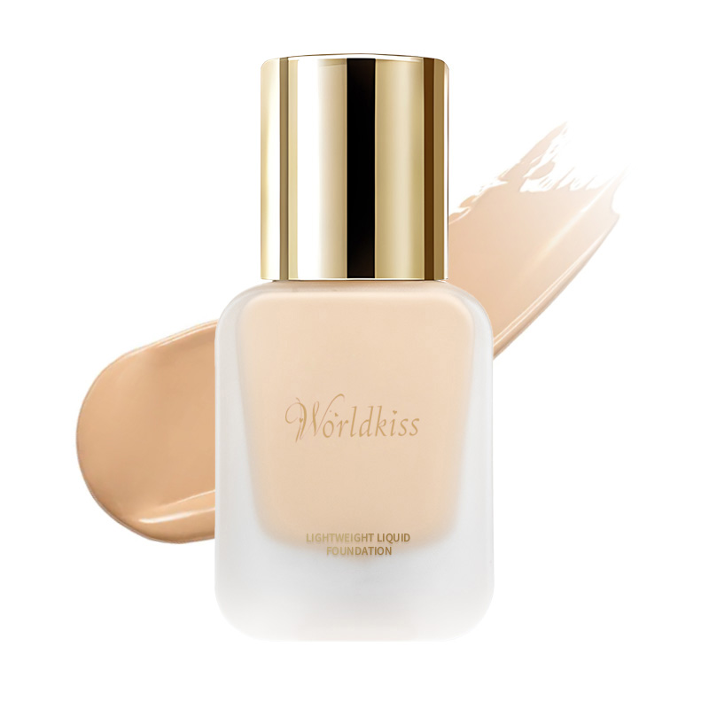 Crema ligera para base de control de aceite | Cobertura total y maquillaje hidratante de larga duración.