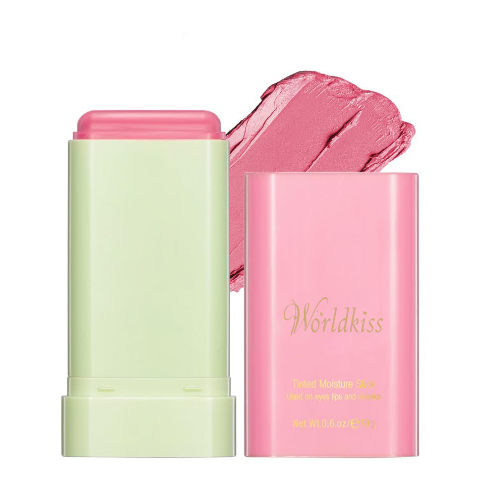 Rubor en barra cremoso multiusos | Bronceador hidratante mate para mejillas y labios