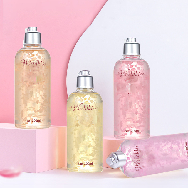 ODM natural exfoliante a base de hierbas del OEM de los ingredientes del gel de ducha