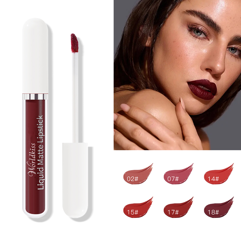 Luquid Matte Lipgloss para el arte del maquillaje con desarrollo de color duradero