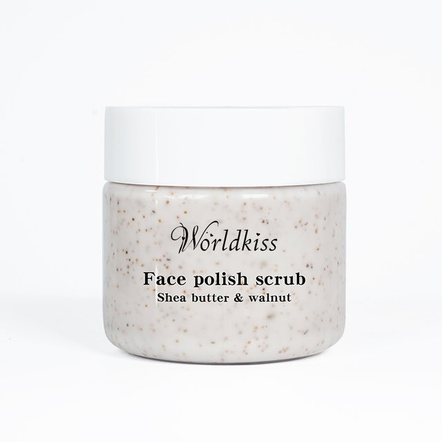 OEM Exfoliante corporal iluminador con niacinamida Exfoliante Hidratante Exfoliante con manteca de karité Fabricante Fabricación por contrato Etiquetado privado